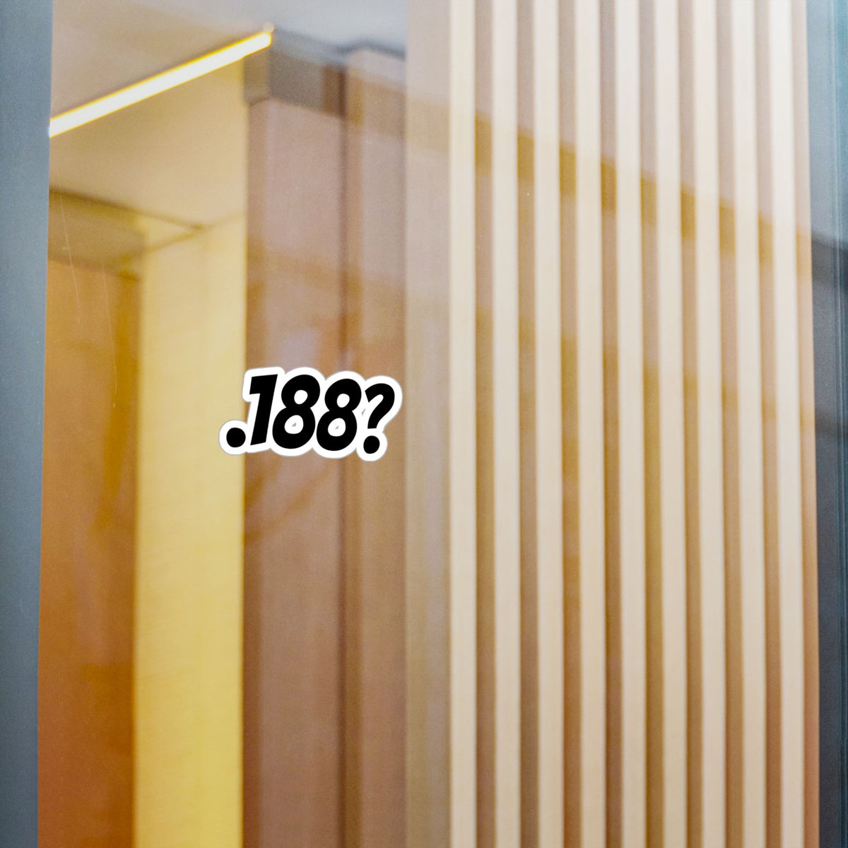 .188 wall sticker