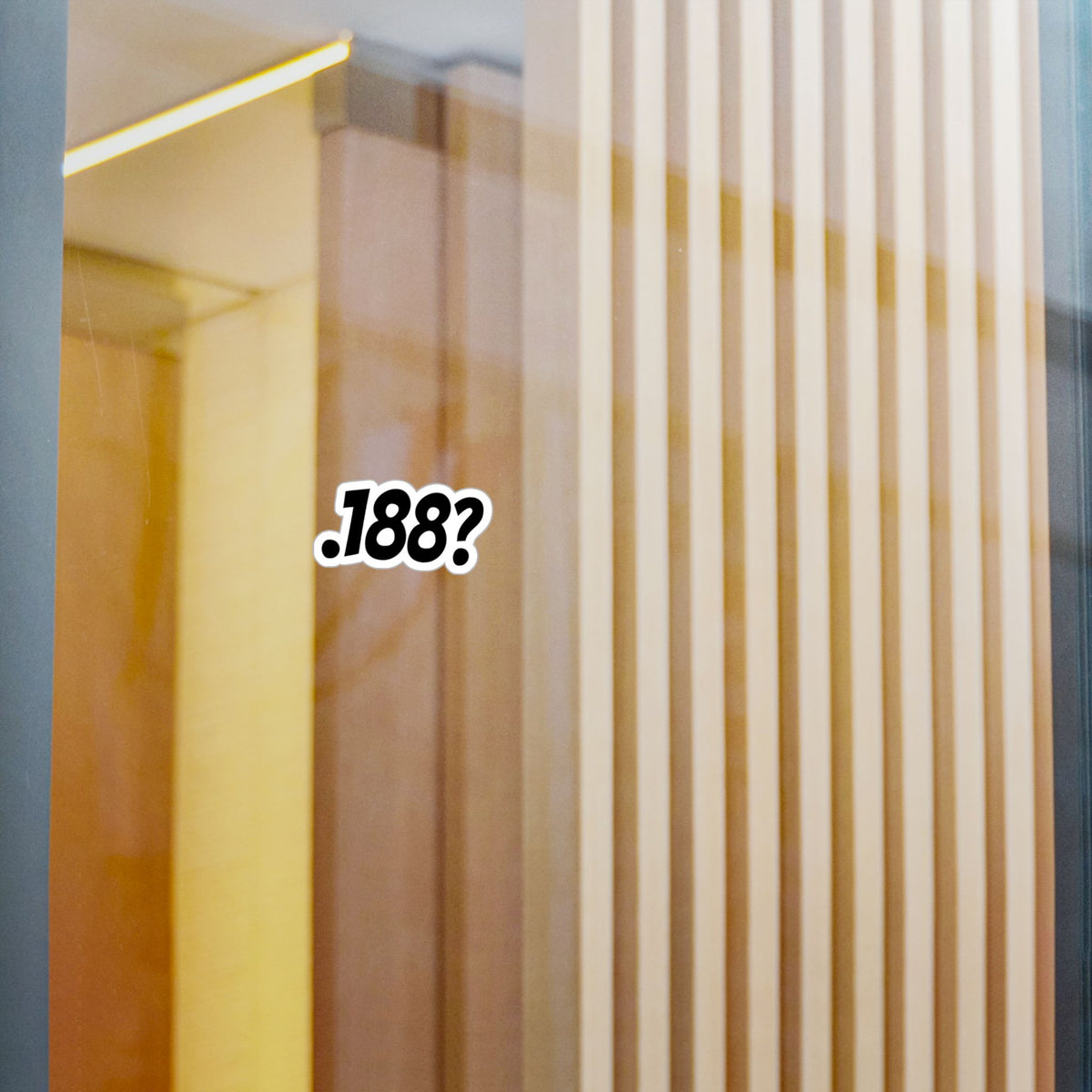 .188 wall sticker