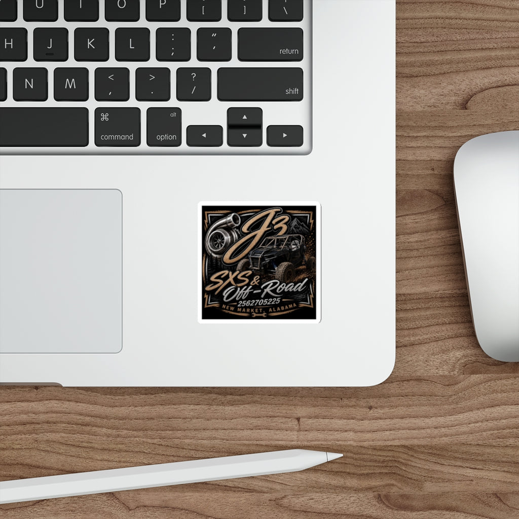 J3 logo sticker