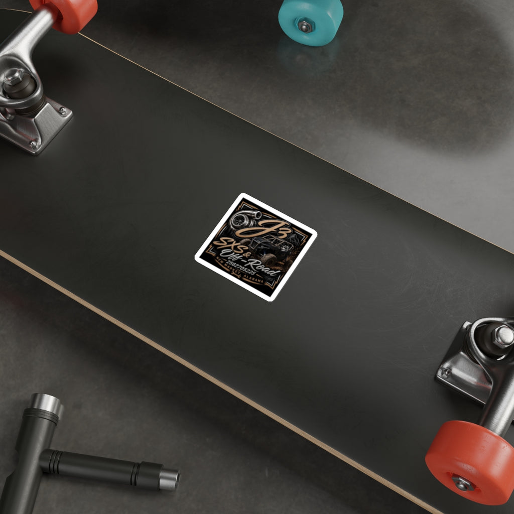 J3 logo sticker