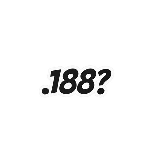 .188 wall sticker